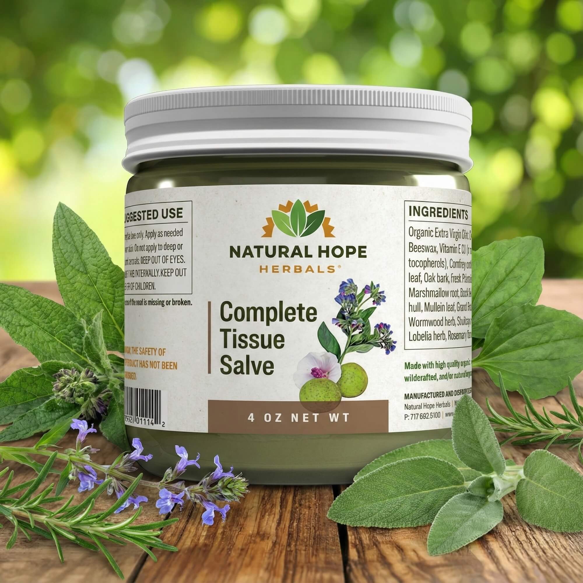 Complete Tissue Salve - Natural Hope Herbals