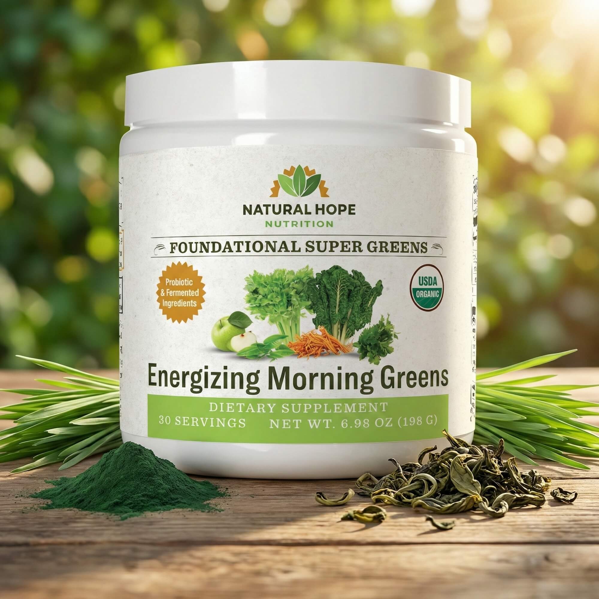 Organic Energizing Morning Blend - Natural Hope Herbals