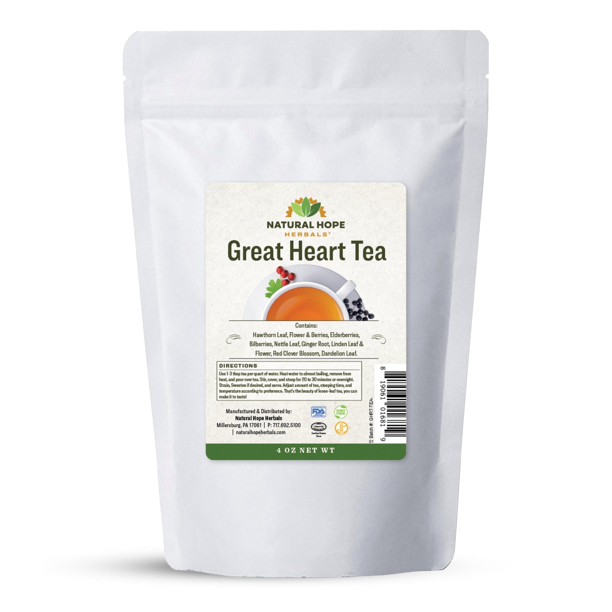 Great Heart Tea - Natural Hope Herbals