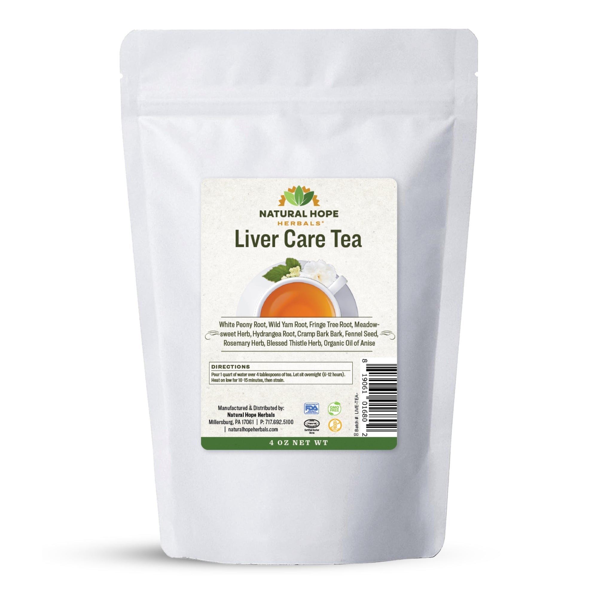 Liver Care Tea - Natural Hope Herbals
