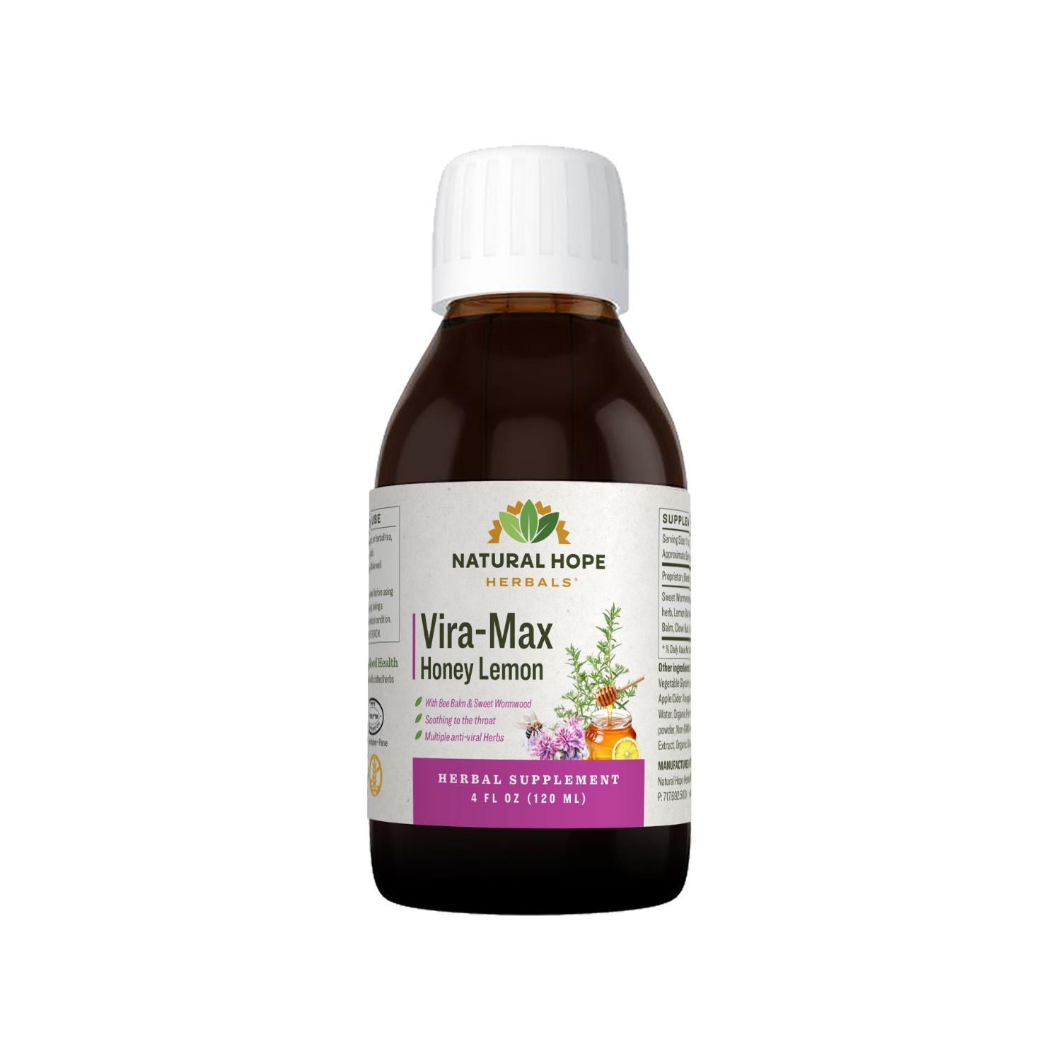 Vira-Max Honey Lemon Syrup - Natural Hope Herbals