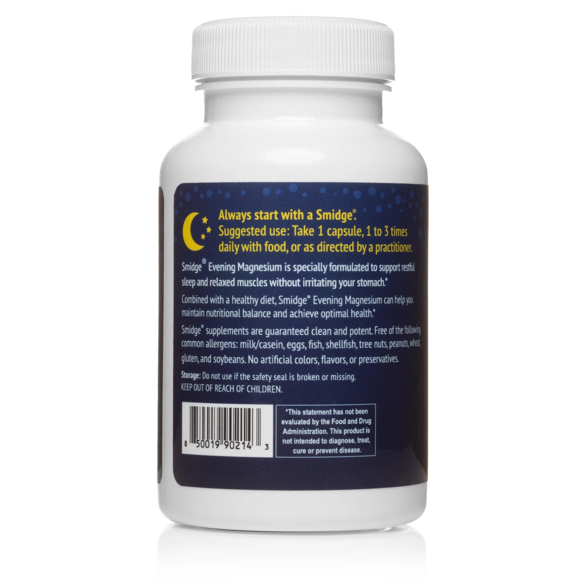 Smidge Evening Magnesium Capsules