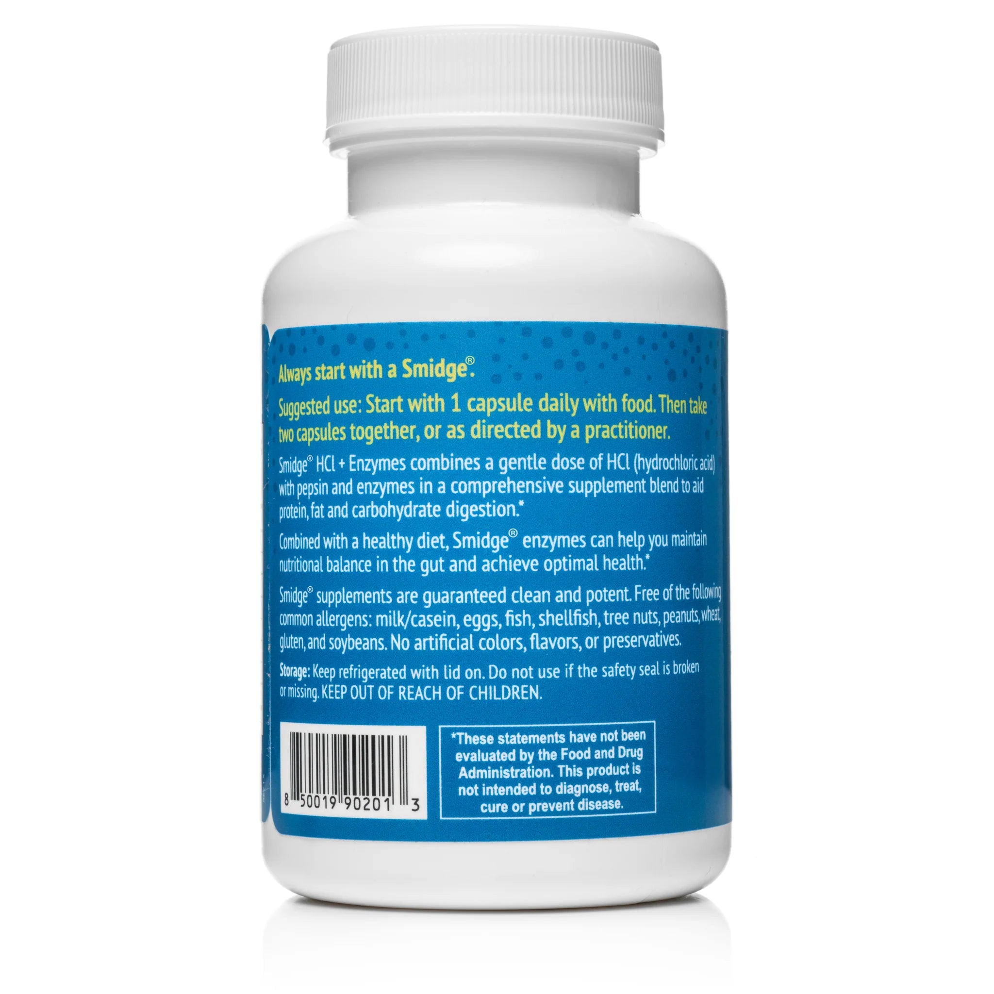 Smidge HCl + Enzyme Capsules