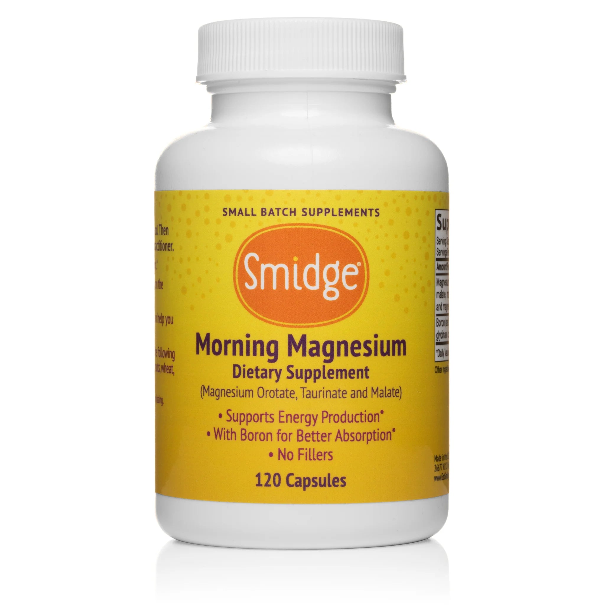 Smidge Morning Magnesium Capsules