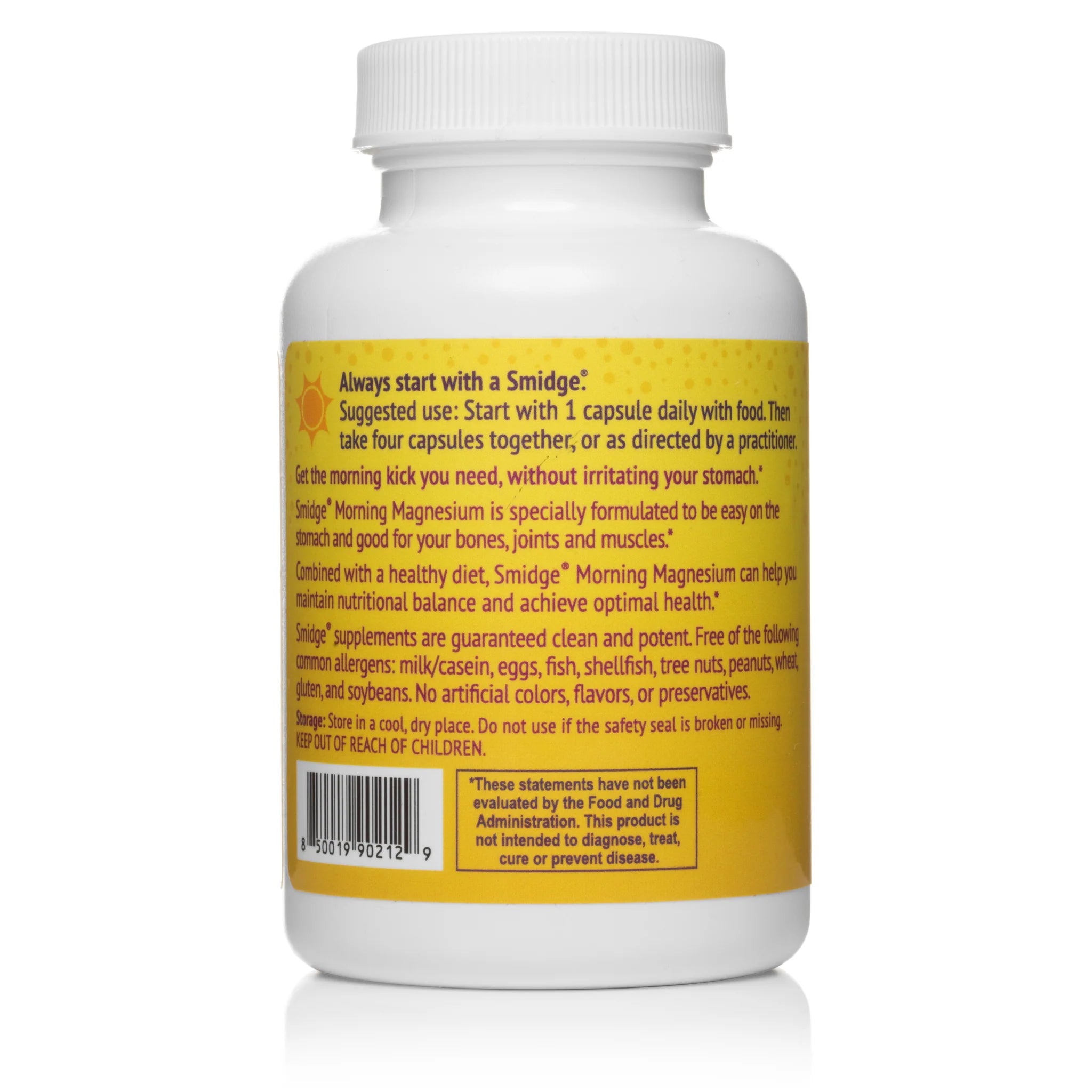 Smidge Morning Magnesium Capsules