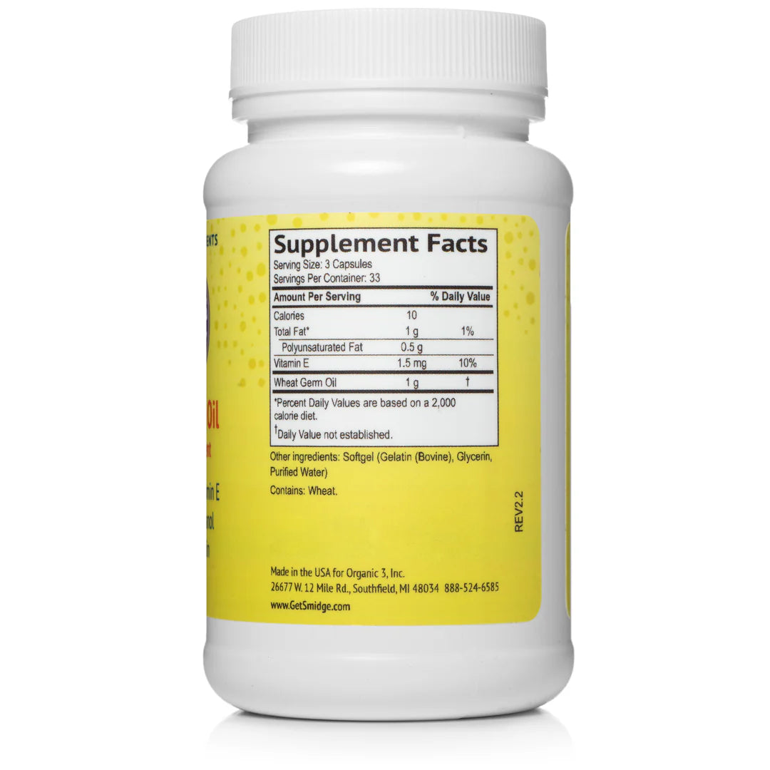 Smidge Wheat Germ Oil Softgels