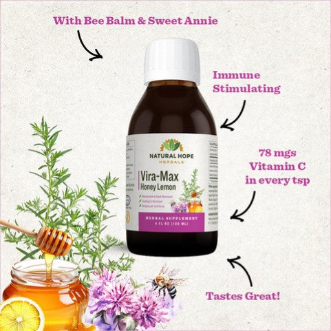 Vira-Max Honey Lemon Syrup - Natural Hope Herbals
