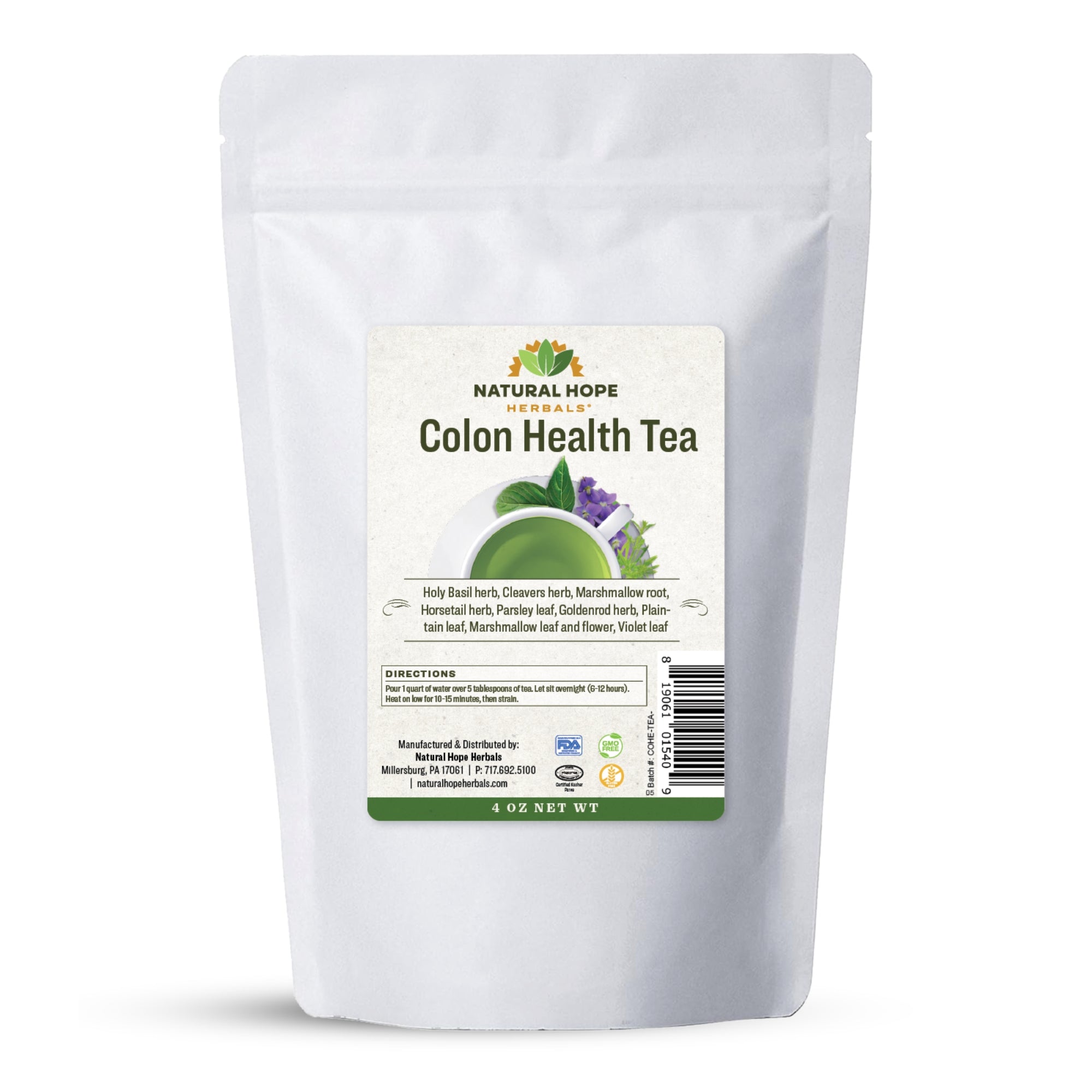 Colon Health Tea - Natural Hope Herbals