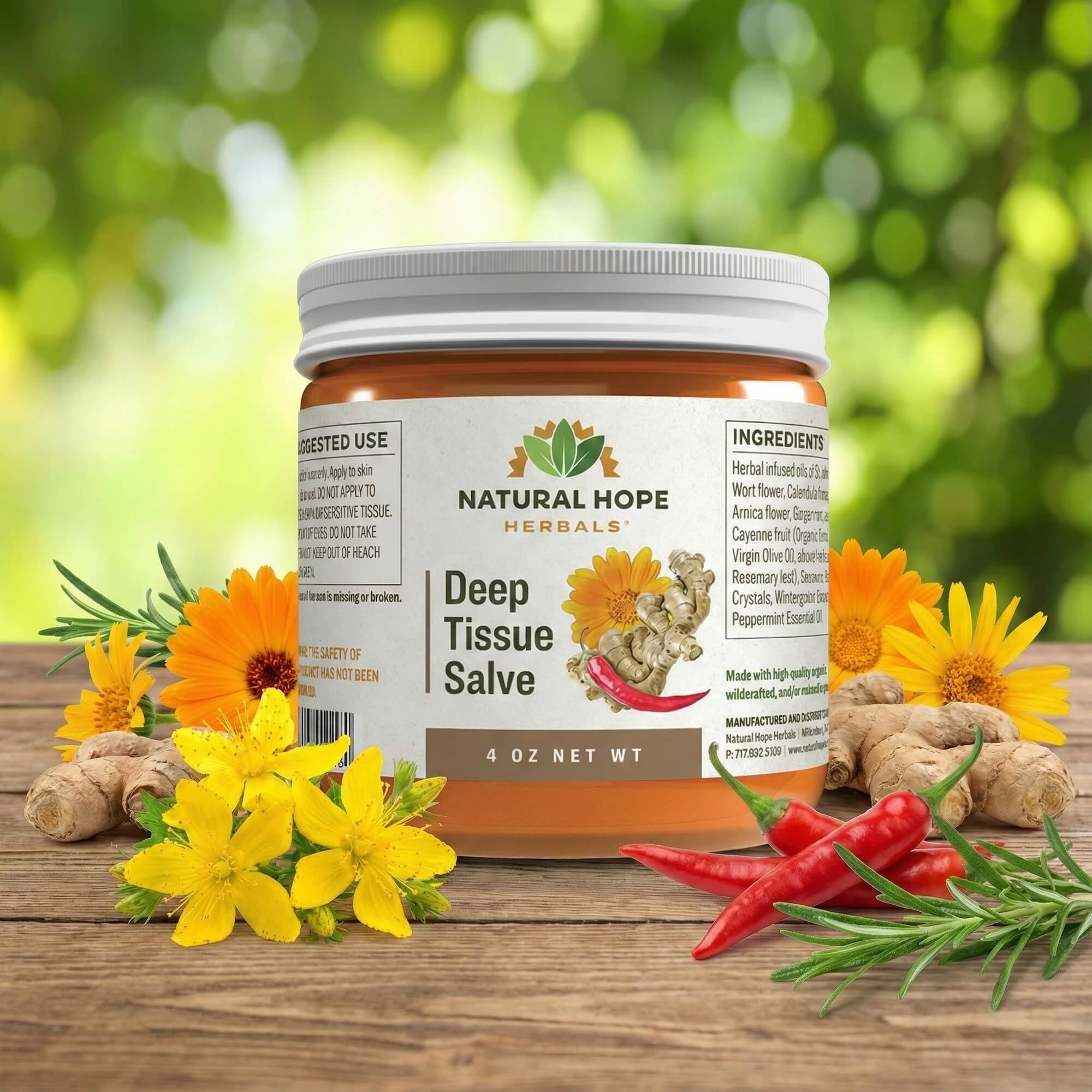 Deep Tissue Salve - Natural Hope Herbals