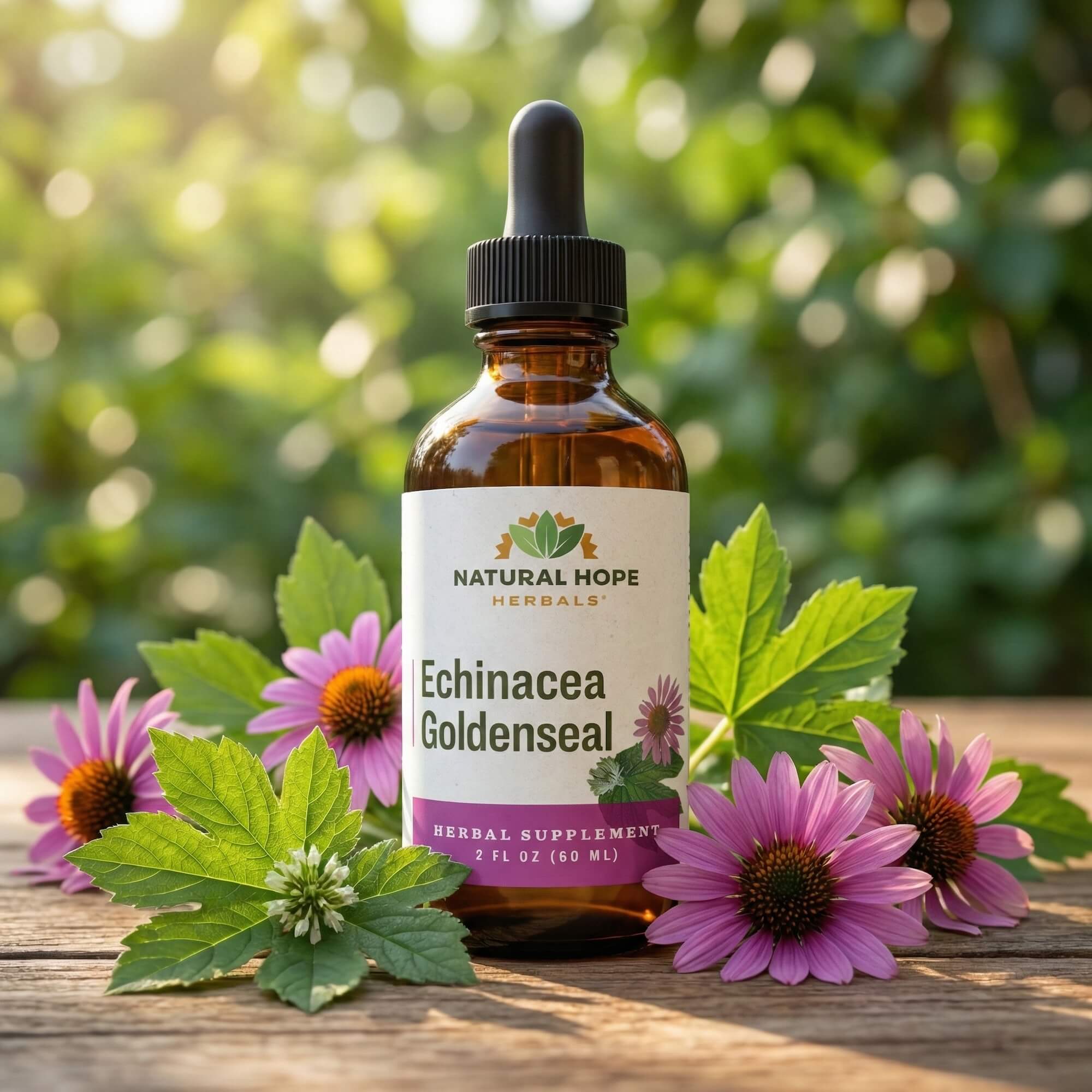 Echinacea Goldenseal - Natural Hope Herbals