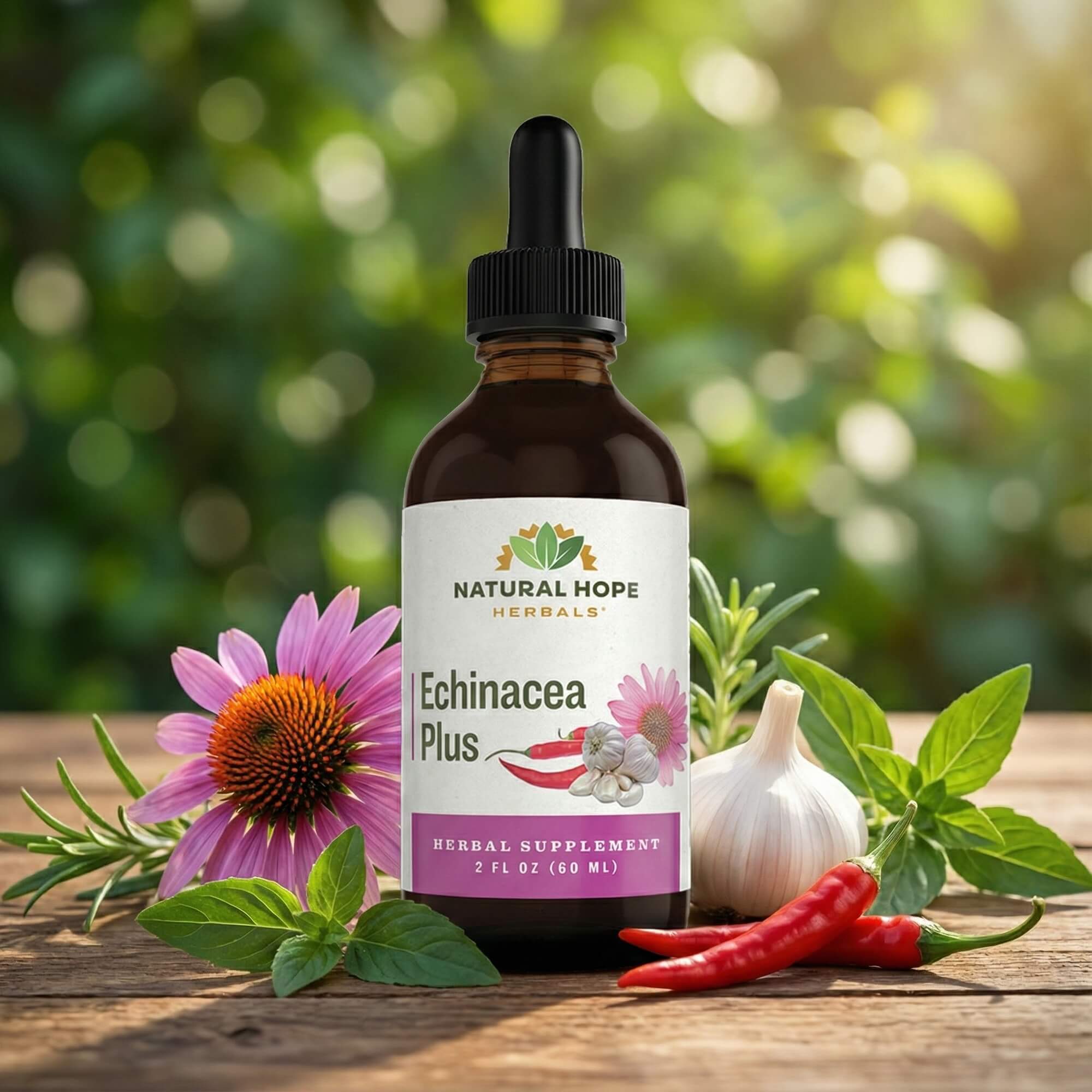 Echinacea Plus (Tincture) - Natural Hope Herbals