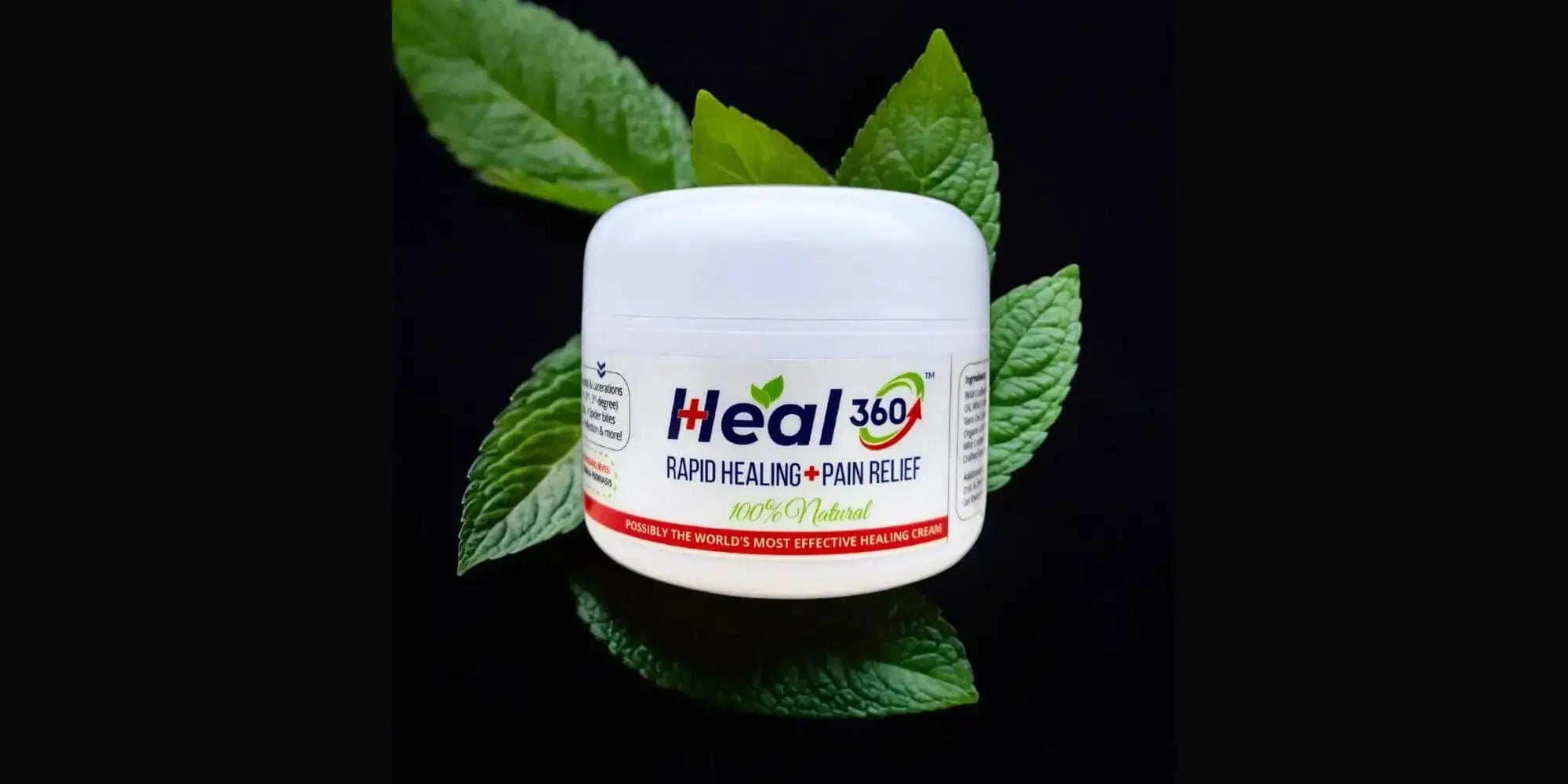 Heal360 Natural Burn Healing Cream