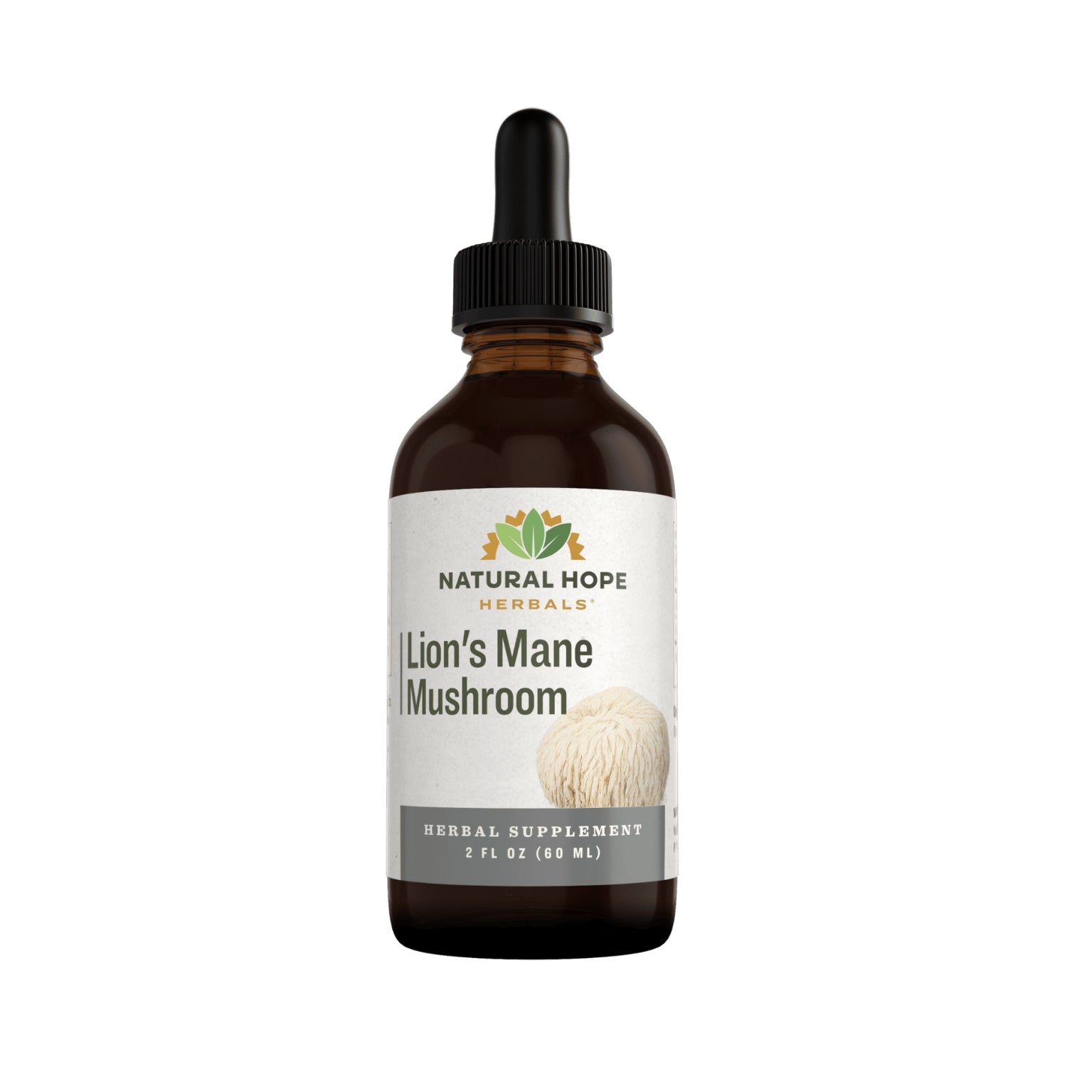 Lion's Mane Mushroom Double Extraction Tincture - Natural Hope Herbals