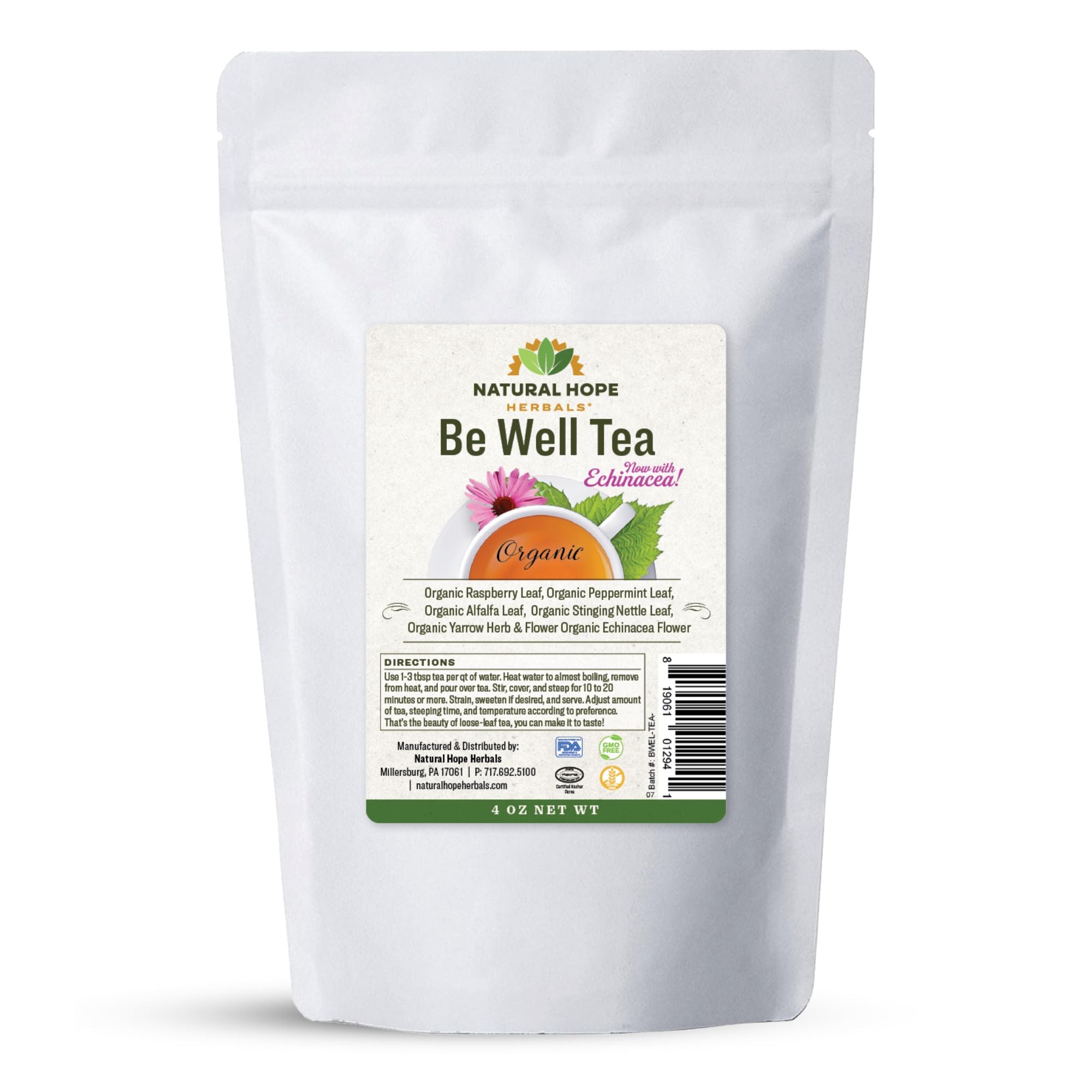 Be Well Tea - Natural Hope Herbals