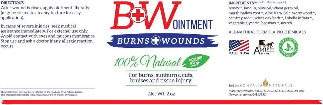 B&W OINTMENT - Free Sample Pack (1 per customer)